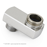 Эксцентрик Сунержа G 1/2" НР х G 3/4" НР смещение 32 мм (Без покрытия)
