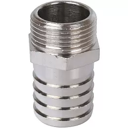 Stout штуцер НР никелированный 1 1/2"x40