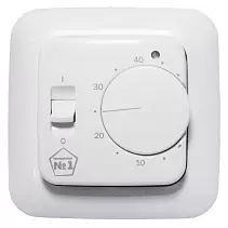 Терморегулятор First Heat механический ТС 101 белый
