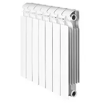 Радиатор биметаллический Global Style Plus 500 белый, 6 секций