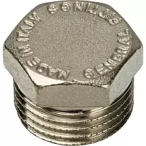 Stout заглушка НР никелированная 3/4"