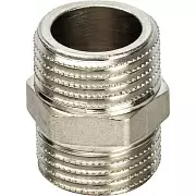 Stout ниппель HH никелированный 1 1/2"