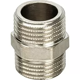 Stout ниппель HH никелированный 1 1/2"