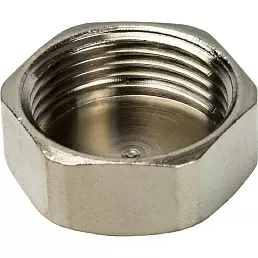 Stout заглушка ВР никелированная 1 1/2"