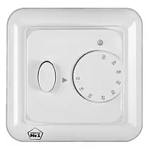 Терморегулятор First Heat механический ТС 201 белый