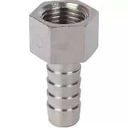 Stout штуцер ВР никелированный 1/4"x14