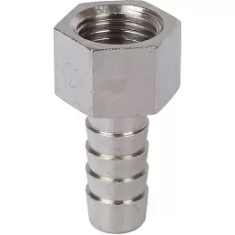 Stout штуцер ВР никелированный 1/4"x14