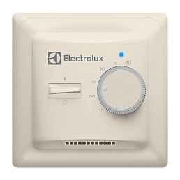 Терморегулятор Electrolux с механическим управлением ETB-16 слоновая кость