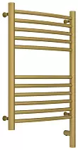 Полотенцесушитель электрический Сунержа Богема 3.0 выгнутая 600х400  МЭМ правый Матовое золото