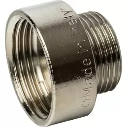 Stout переходник ВН никелированный  1 1/2"x3/4"