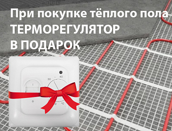 Акция: Терморегулятор в подарок
