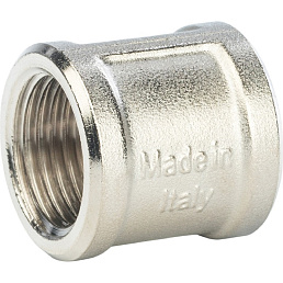 Stout муфта ВВ никелированная 1 1/2"