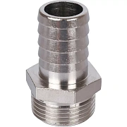 Stout штуцер НР никелированный 3/4"x20