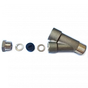 Тройник косой 45º для ввода кабеля в трубу IQ FITTING SL 1"    