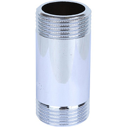 Stout переходник НН хромированный 1/2"x75