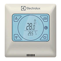 Терморегулятор Electrolux программируемый с сенсорным дисплеем ETT-16 слоновая кость