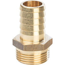 Stout штуцер НР 3/4"x25