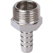 Stout штуцер НР никелированный 1/2"x12