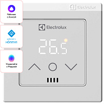 Терморегулятор Electrolux программируемый с сенсорным дисплеем ETV-16W белый
