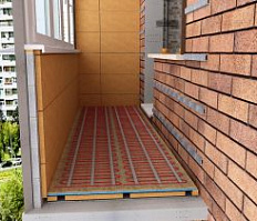 Тёплый пол на балконе: как выбрать и особенности монтажа