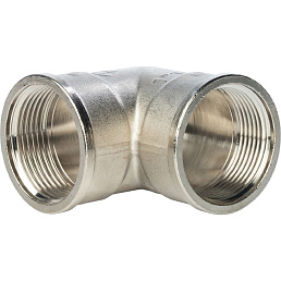 Stout угольник ВВ никелированный 1 1/2"