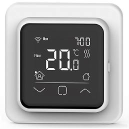 Терморегулятор IQ Watt программируемый с Wi-Fi сенсорный Smart Heat белый